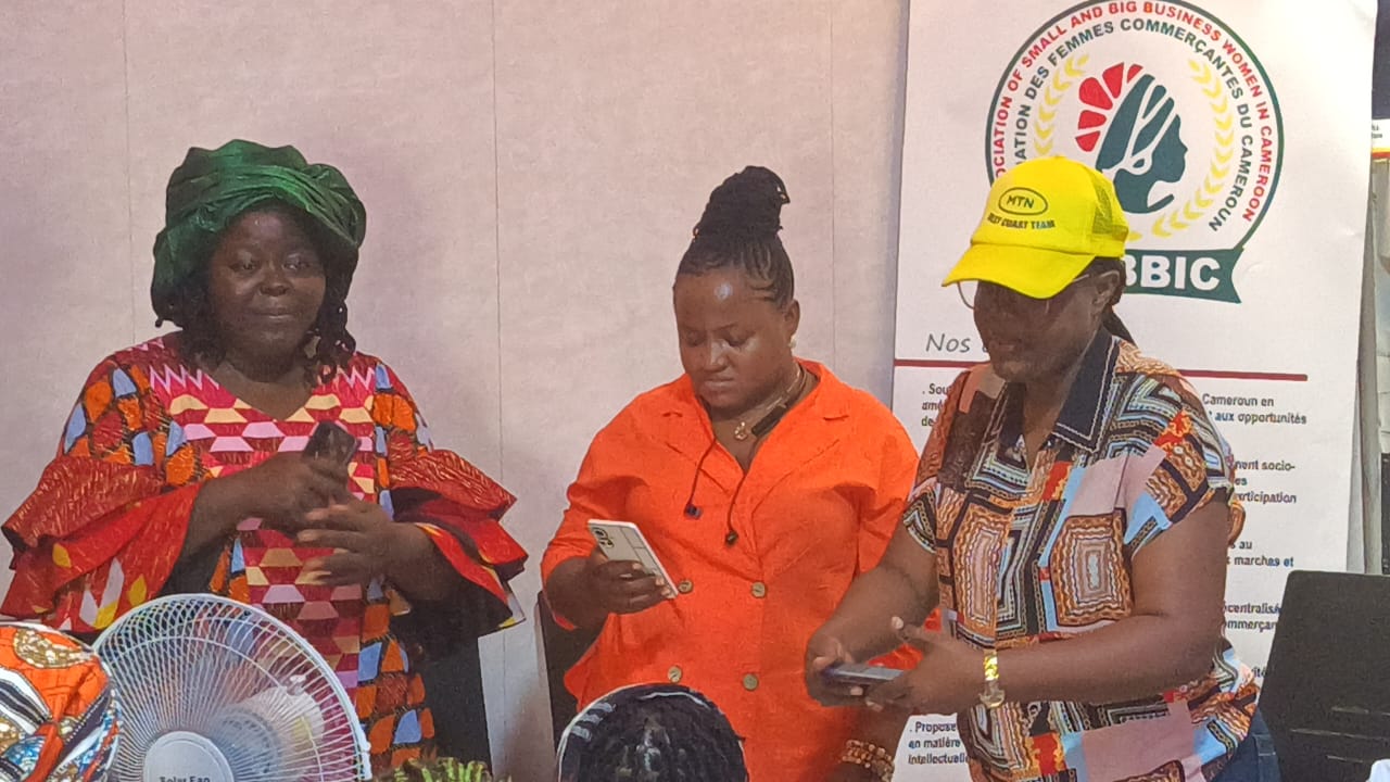ASBBIC IN COLLABORATION WITH MTN-CAMEROON, GIVING BUSINESS GROWTH IDEAS TO ASBBIC WOMEN