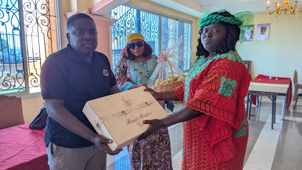 Visit of ASBBIC under ASFECCAM to H.E the Governor of the West Region of Cameroon